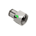 Silver Color Quick Pneumatic Brass Fitting Metal Fitting